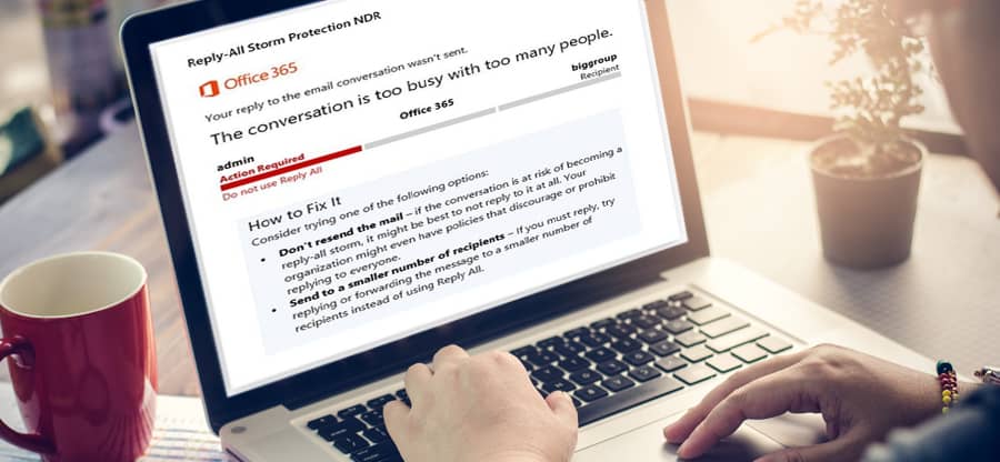 Microsoft’s New Reply All Email Storm Protection Feature in Office 365