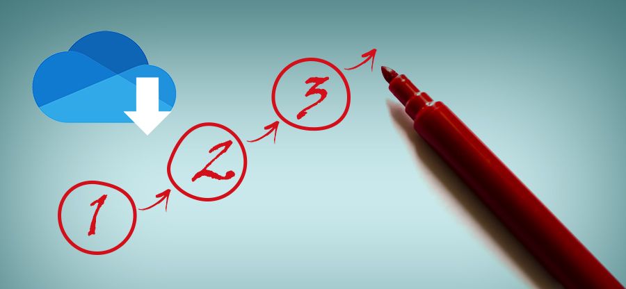 Step-by-step procedure to backup OneDrive data