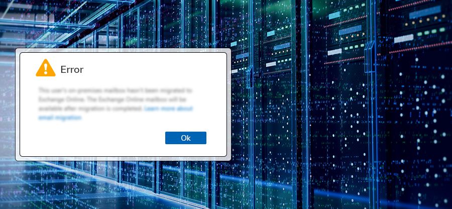 On-premises Exchange Migration errors troubleshooting guide