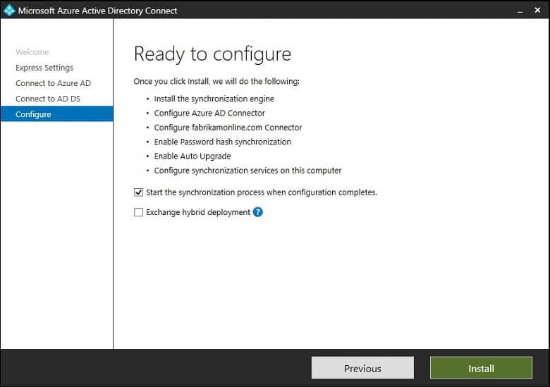 Exchange mailboxes on-premises as well as in the cloud