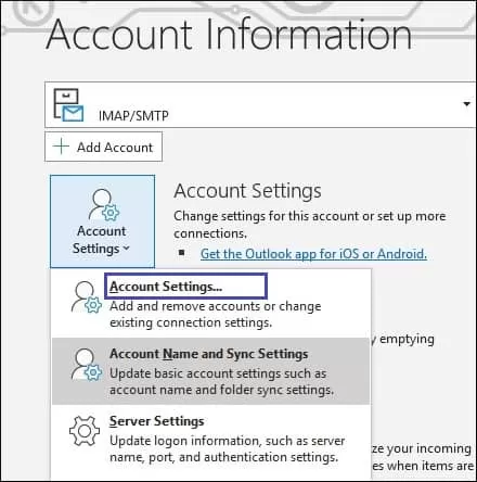 Account Settings