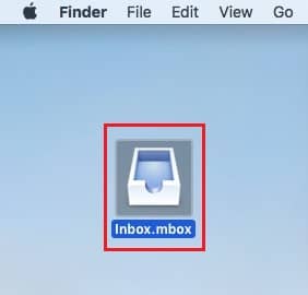 MBOX format saves the entire series