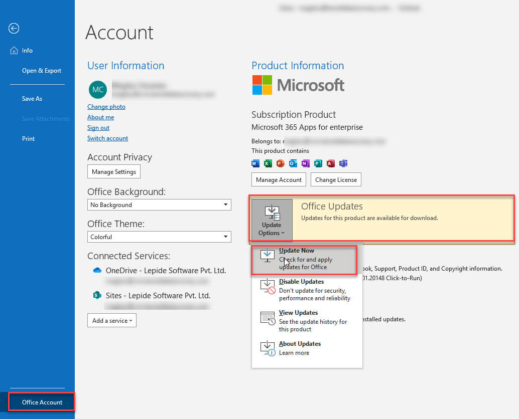 Easy Fixes Microsoft Outlook Cannot Connect To Server Error