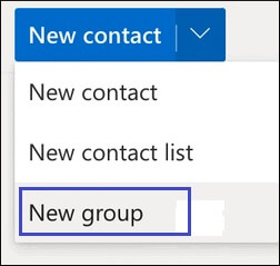 choose New Group