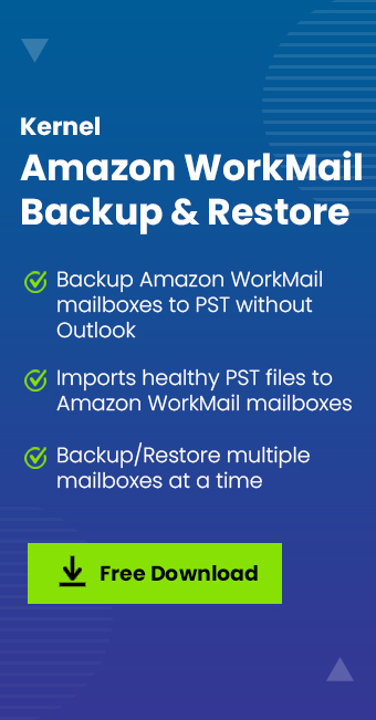 amazon workmail backup and restore