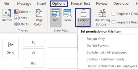 Encrypt-Only or Do Not Forward