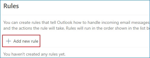 Add new rule