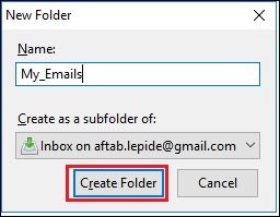 Create Folder