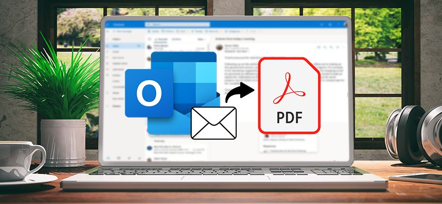 How to save Outlook emails as PDF on Mac
