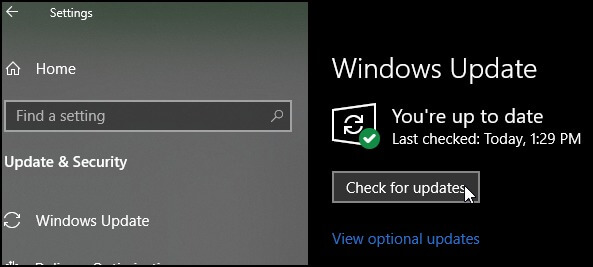 Update Windows