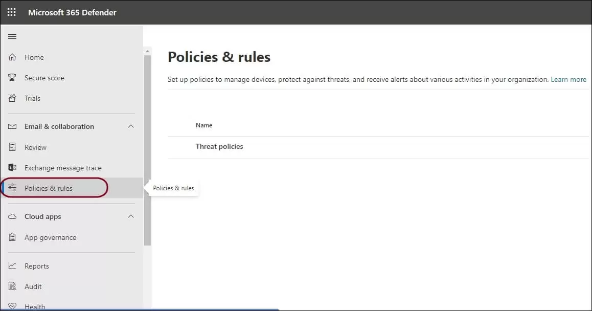 Microsoft 365 Defender