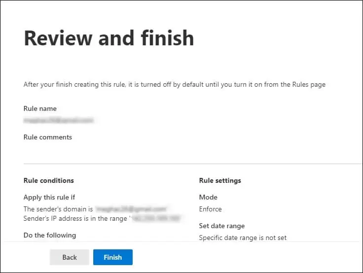 Review And Finish