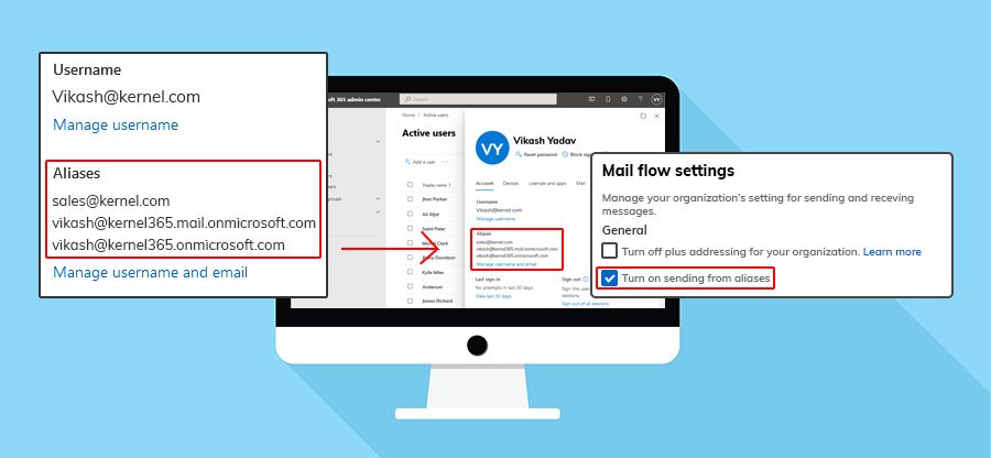 How to send email from Alias in Microsoft 365?
