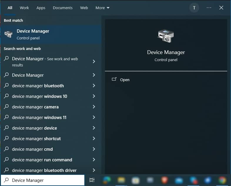 device manager