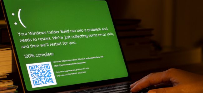 ix Green Screen of Death on Windows 10/11