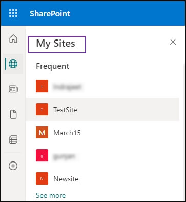 apply limited access to sharepoint