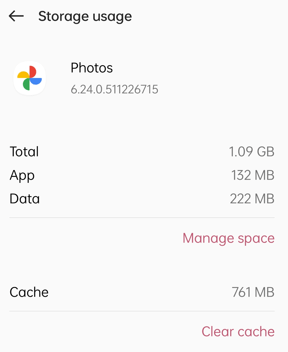 Clear App Cache Data