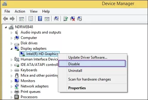 disable