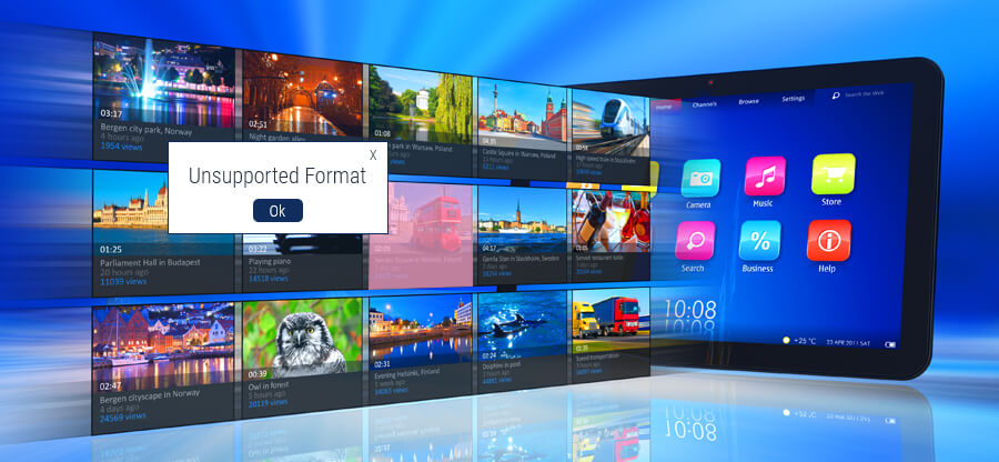 Resolve “Unsupported format” error to access photos on your android device easily.