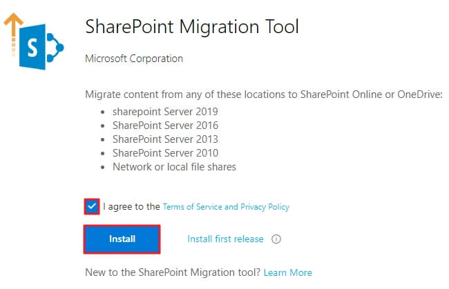 By using SharePoint Migration Tool