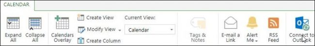How To Connect SharePoint Calendar To Outlook 