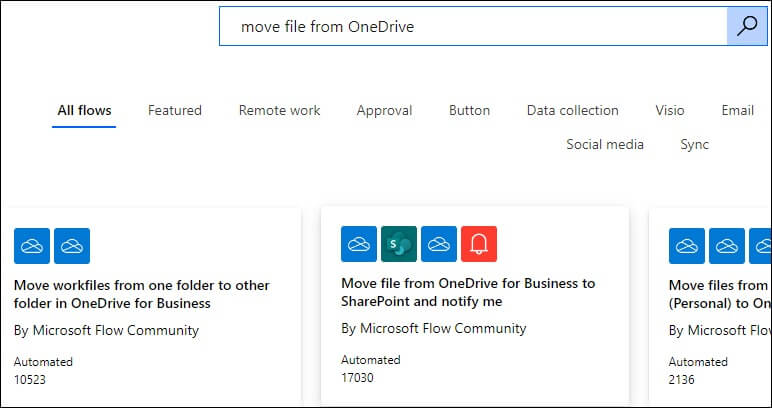 move file from OneDrive