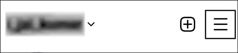 see three dots; ‘Click’ on them