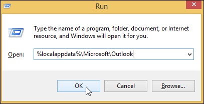 Run dialog box