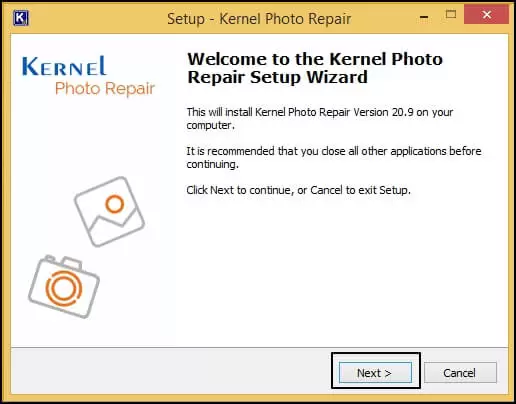 Kernel Photo Repair tool