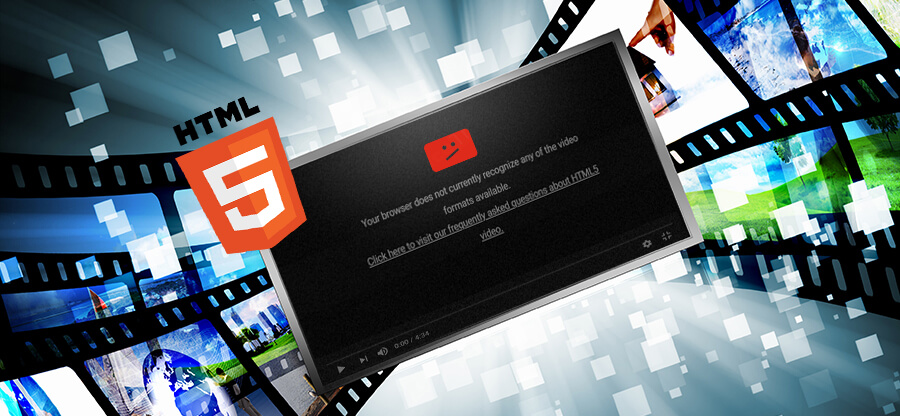 HTML5 Video Not Found Error Fixed Permanently