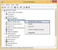 click on Update Driver Software