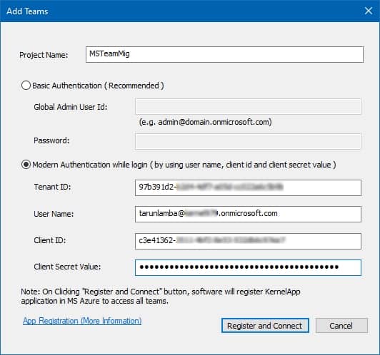 tenet authentication