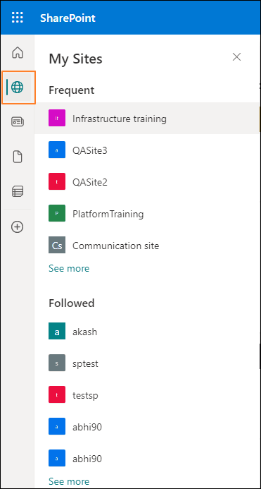 check the list of users