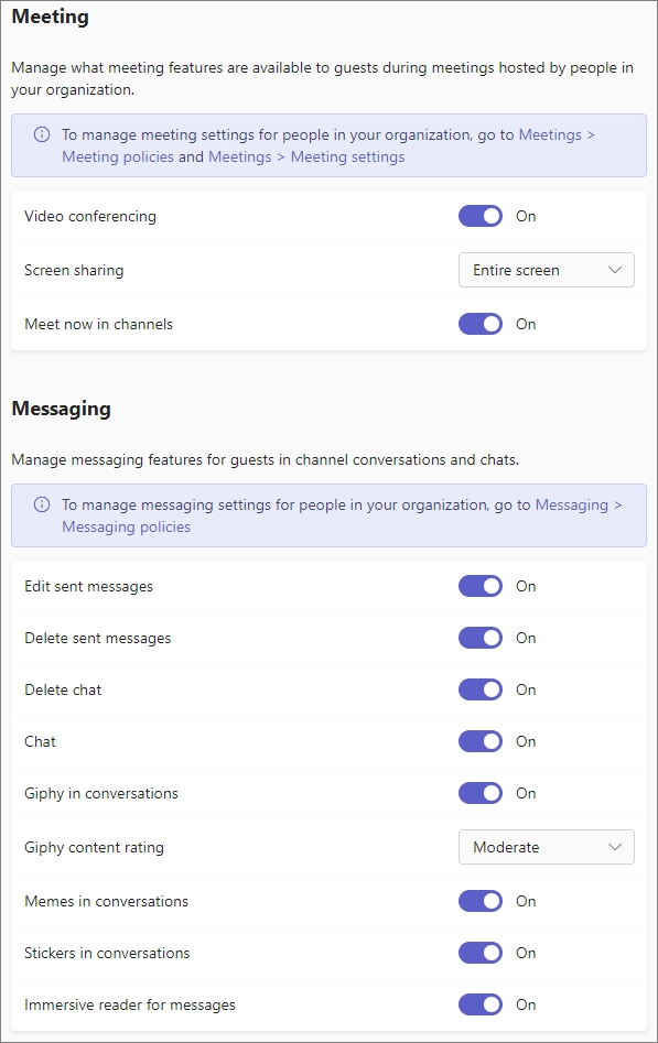 Teams guest access permission