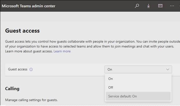 Microsoft Admin Center