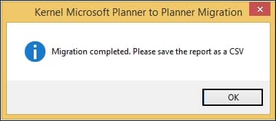 CSV message