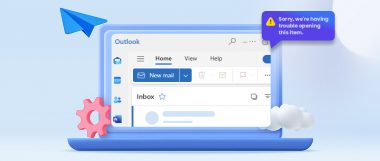 Microsoft Outlook error: “Sorry, we’re having trouble opening this item.” fixed