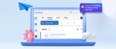 Microsoft Outlook error: “Sorry, we’re having trouble opening this item.” fixed