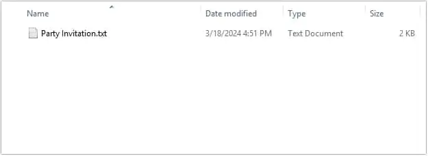 Change the extension of file