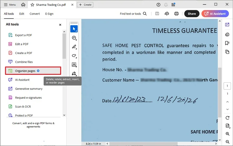 open the restricted pdf file 