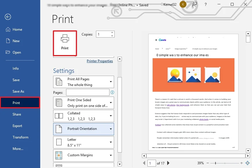 select microsoft print to pdf 