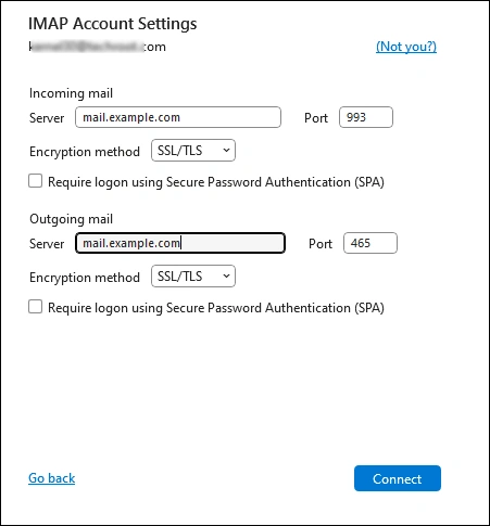 Configure HostGator Email in Outlook