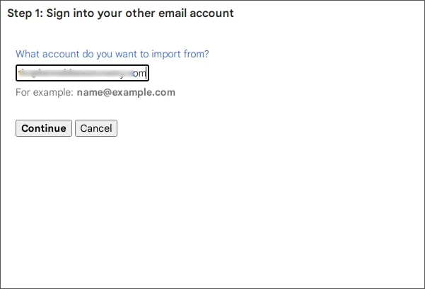 enter GoDaddy email then continue