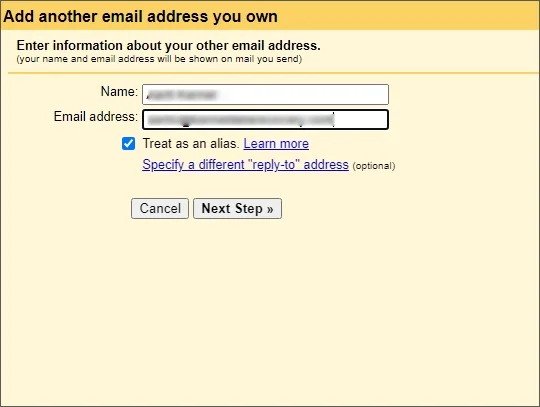 enter name and respective GoDaddy email 