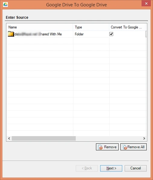 enter source