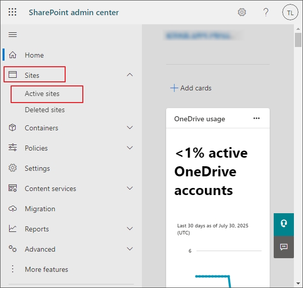 open sites sharepoint