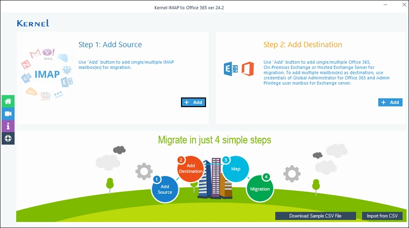 Click add button for DreamHost