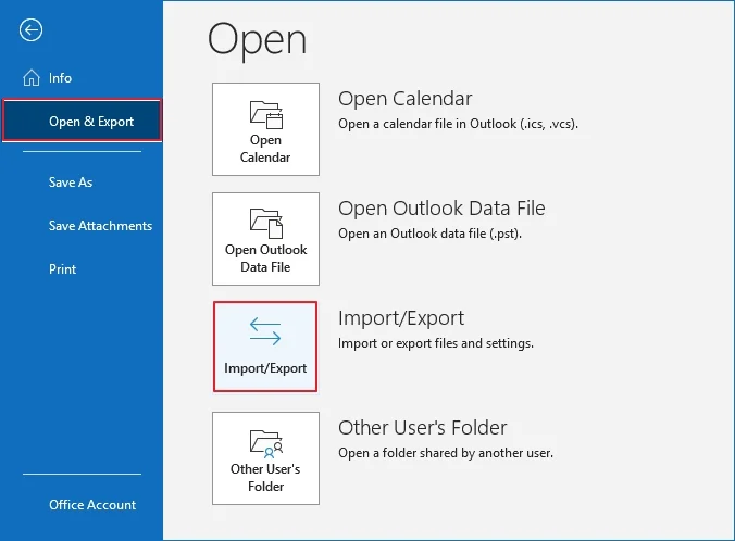 import pst files to new pst 