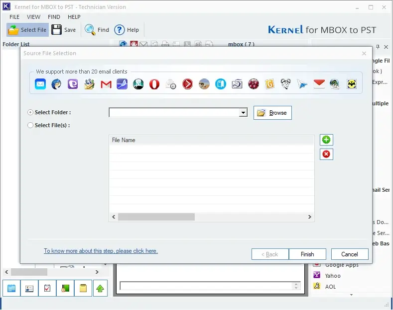 Kernel MBOX to PST Converter
