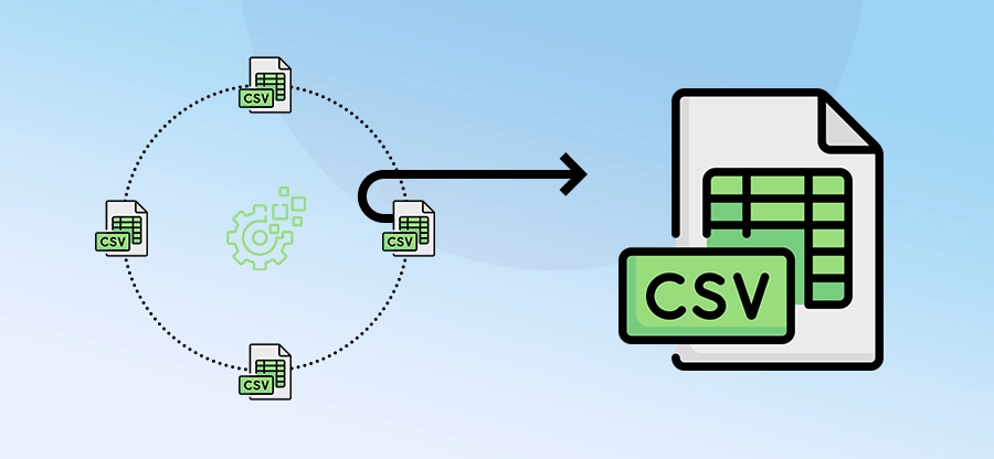 How to Merge CSV into a Single Worksheet?
